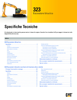 Верижни екскаватори Caterpillar 323