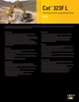 Верижни екскаватори Caterpillar 323E L