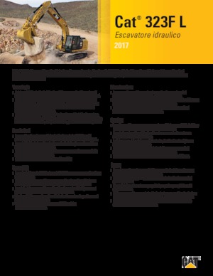 Верижни екскаватори Caterpillar 323F L