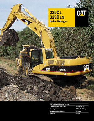 Верижни екскаватори Caterpillar 325 C LN