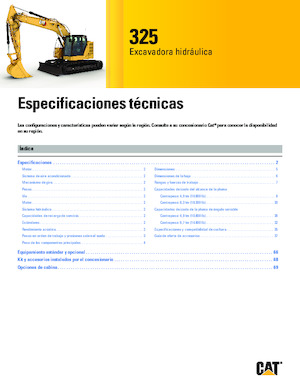 Верижни екскаватори Caterpillar 325