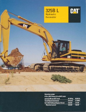 Верижни екскаватори Caterpillar 325B
