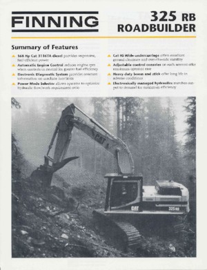 Верижни екскаватори Caterpillar 325RB