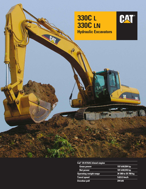 Верижни екскаватори Caterpillar 330 C LN