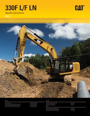 Верижни екскаватори Caterpillar 330F L