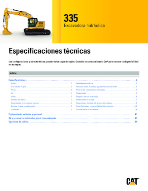 Верижни екскаватори Caterpillar 335