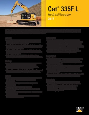 Верижни екскаватори Caterpillar 335F L