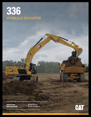 Верижни екскаватори Caterpillar 336