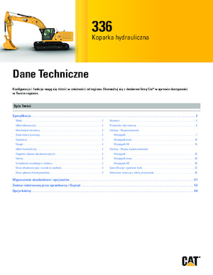 Верижни екскаватори Caterpillar 336