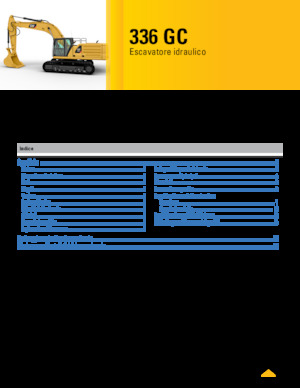 Верижни екскаватори Caterpillar 336 GC
