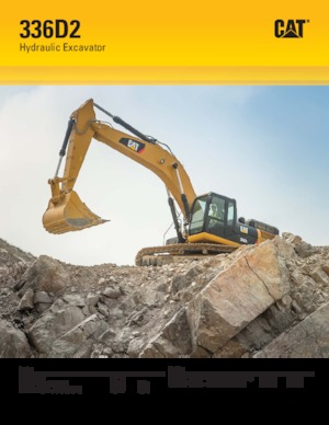 Верижни екскаватори Caterpillar 336D2