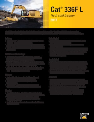 Верижни екскаватори Caterpillar 336F L