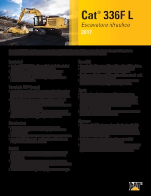 Верижни екскаватори Caterpillar 336F L