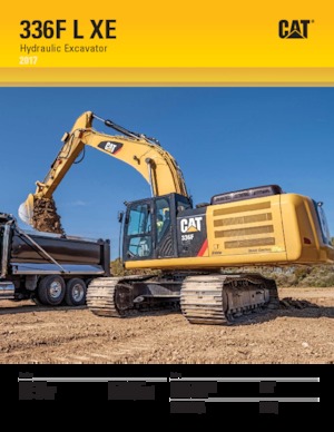 Верижни екскаватори Caterpillar 336F L XE