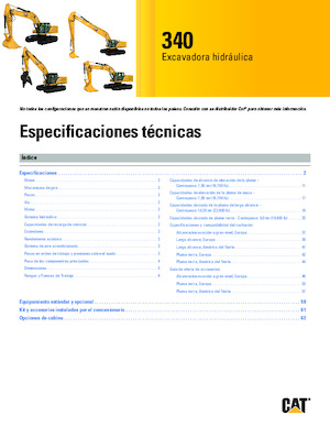 Верижни екскаватори Caterpillar 340