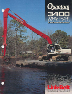 Верижни екскаватори Link-Belt 3400 Long Front