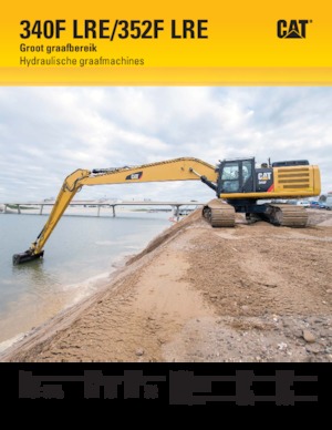 Верижни екскаватори Caterpillar 352F LRE