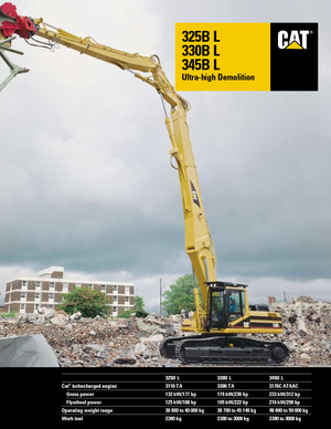 Верижни екскаватори Caterpillar 325 B LN