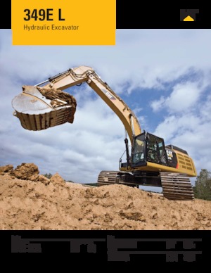 Верижни екскаватори Caterpillar 349E