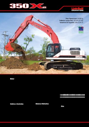 Верижни екскаватори Link-Belt 350 X2