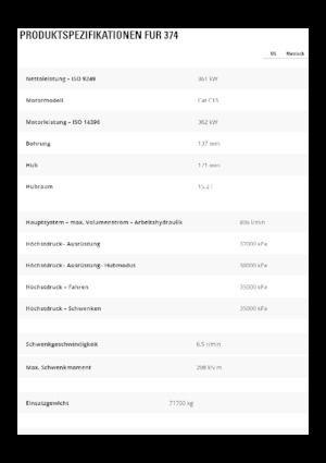 Верижни екскаватори Caterpillar 374