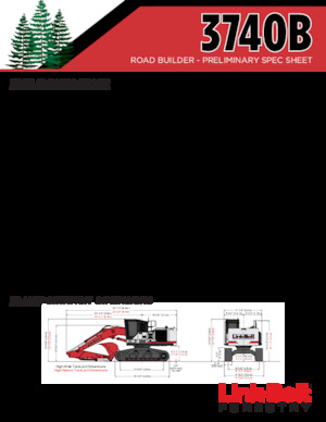 Верижни екскаватори Link-Belt 3740B RB