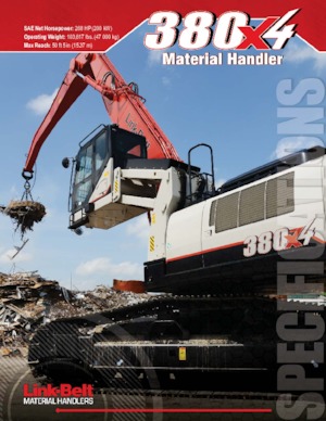 Верижни екскаватори Link-Belt 380 X4 MH