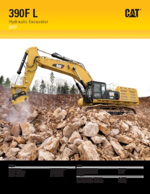 Верижни екскаватори Caterpillar 390F L