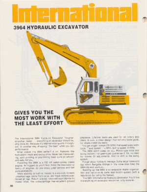 Верижни екскаватори International Harvester 3964