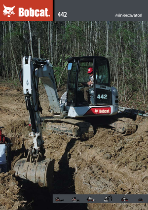 Верижни екскаватори Bobcat 442