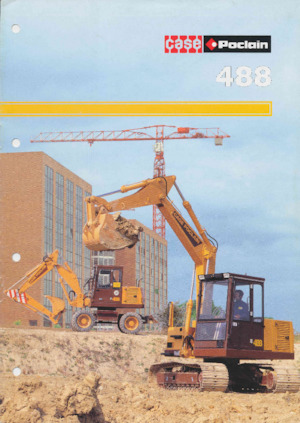 Верижни екскаватори Case Poclain 488 CL