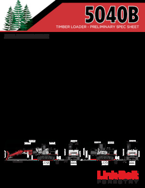 Верижни екскаватори Link-Belt 5040B TL