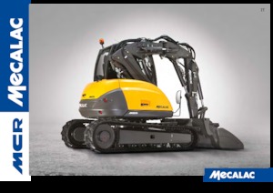 Верижни екскаватори Mecalac 10 MCR