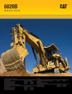 Верижни екскаватори Caterpillar 6020B