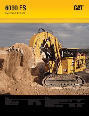 Верижни екскаватори Caterpillar 6090 FS