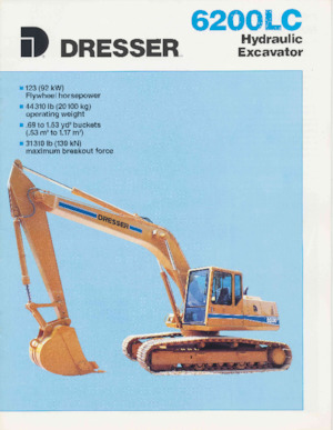 Верижни екскаватори Dresser 6200LC