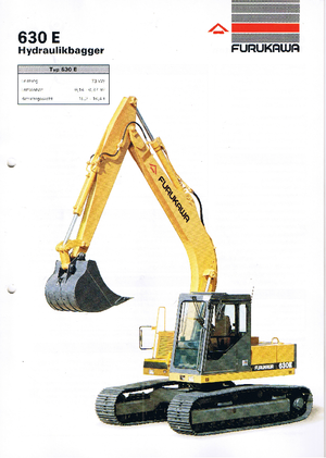Верижни екскаватори Furukawa 630 E-LC