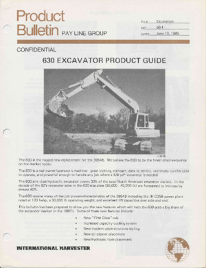Верижни екскаватори International Harvester 630