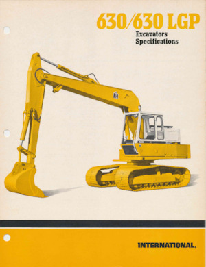 Верижни екскаватори International Harvester 630