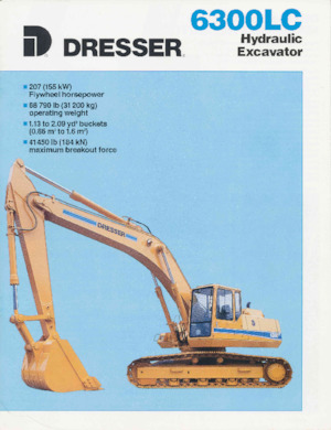 Верижни екскаватори Dresser 6300LC