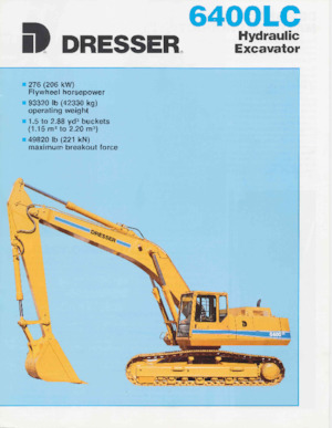 Верижни екскаватори Dresser 6400LC