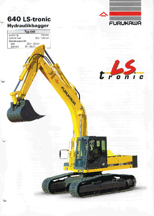 Верижни екскаватори Furukawa 645 HD LS-tronic