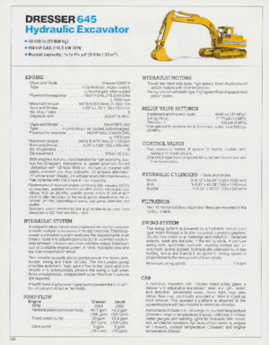 Верижни екскаватори Dresser 645LC