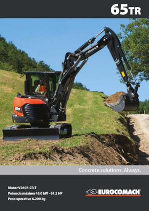 Верижни екскаватори Eurocomach 65 TR