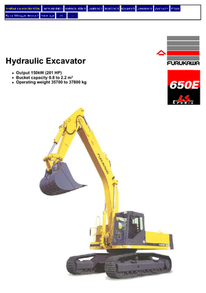 Верижни екскаватори Furukawa 650 E-LC