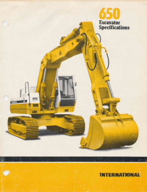 Верижни екскаватори International Harvester 650