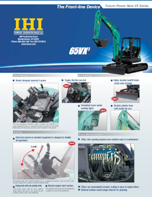 Верижни екскаватори IHI 65VX-3