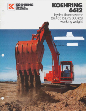 Верижни екскаватори Koehring 6612