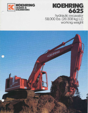 Верижни екскаватори Koehring 6625