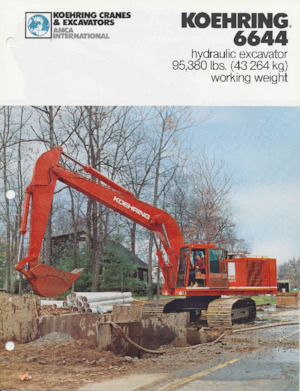 Верижни екскаватори Koehring 6644